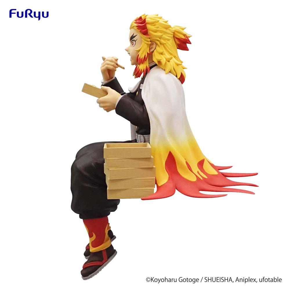 Demon Slayer: Kimetsu no Yaiba Noodle Stopper PVC Statue Rengoku Kyojuro 14 cm Image 3