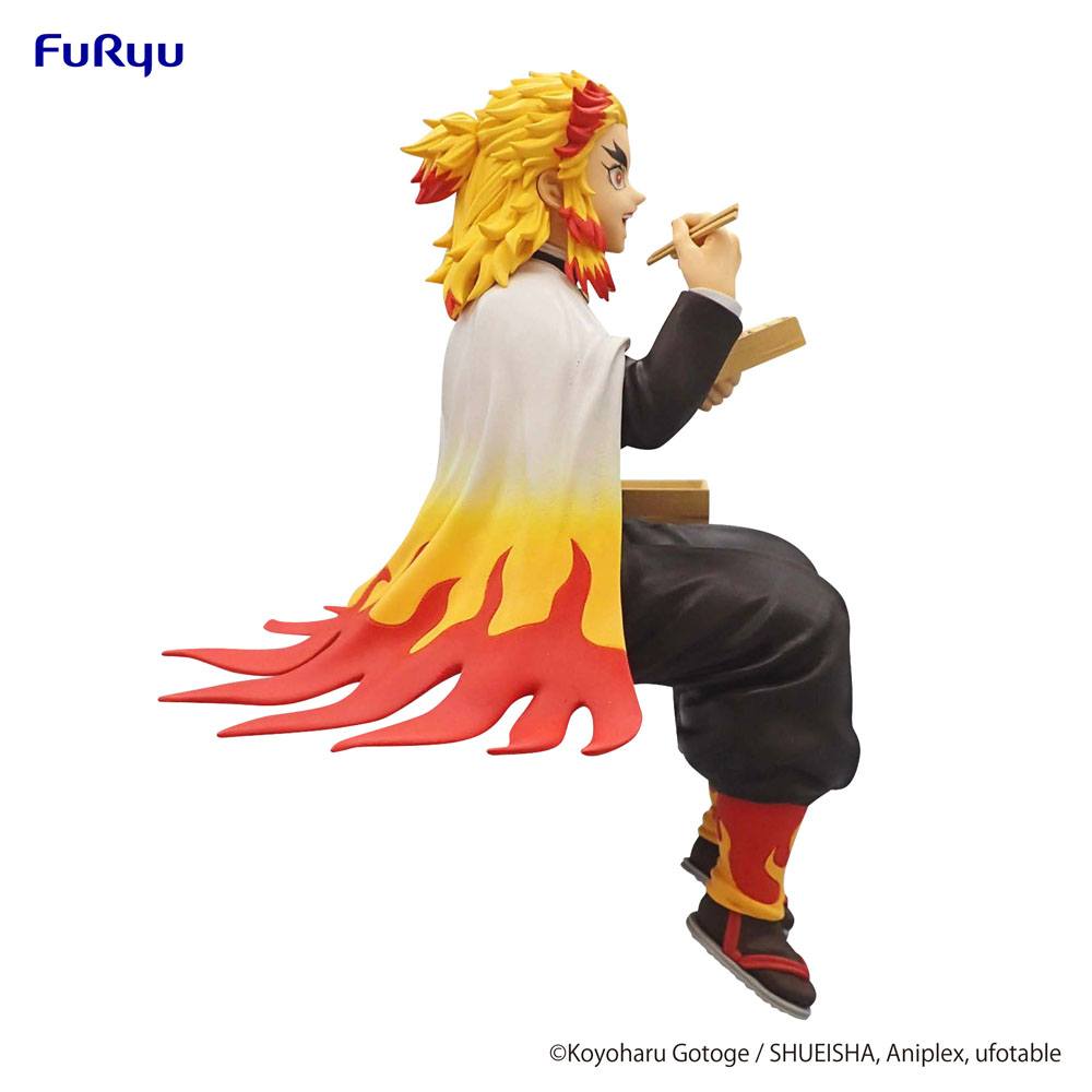 Demon Slayer: Kimetsu no Yaiba Noodle Stopper PVC Statue Rengoku Kyojuro 14 cm Image 4