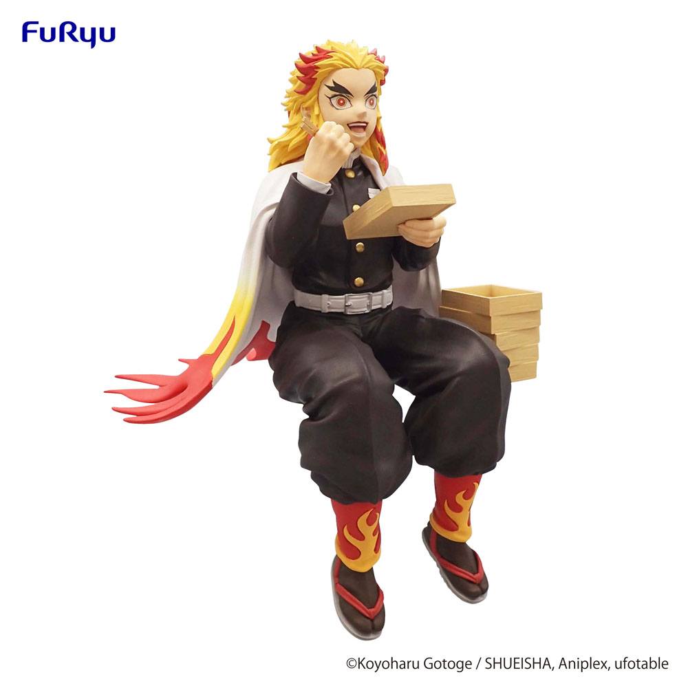 Demon Slayer: Kimetsu no Yaiba Noodle Stopper PVC Statue Rengoku Kyojuro 14 cm Image 5