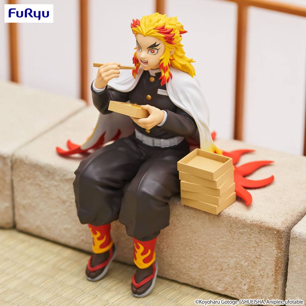 Demon Slayer: Kimetsu no Yaiba Noodle Stopper PVC Statue Rengoku Kyojuro 14 cm Image 7