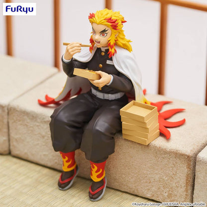 Demon Slayer: Kimetsu no Yaiba Noodle Stopper PVC Statue Rengoku Kyojuro 14 cm Image 7