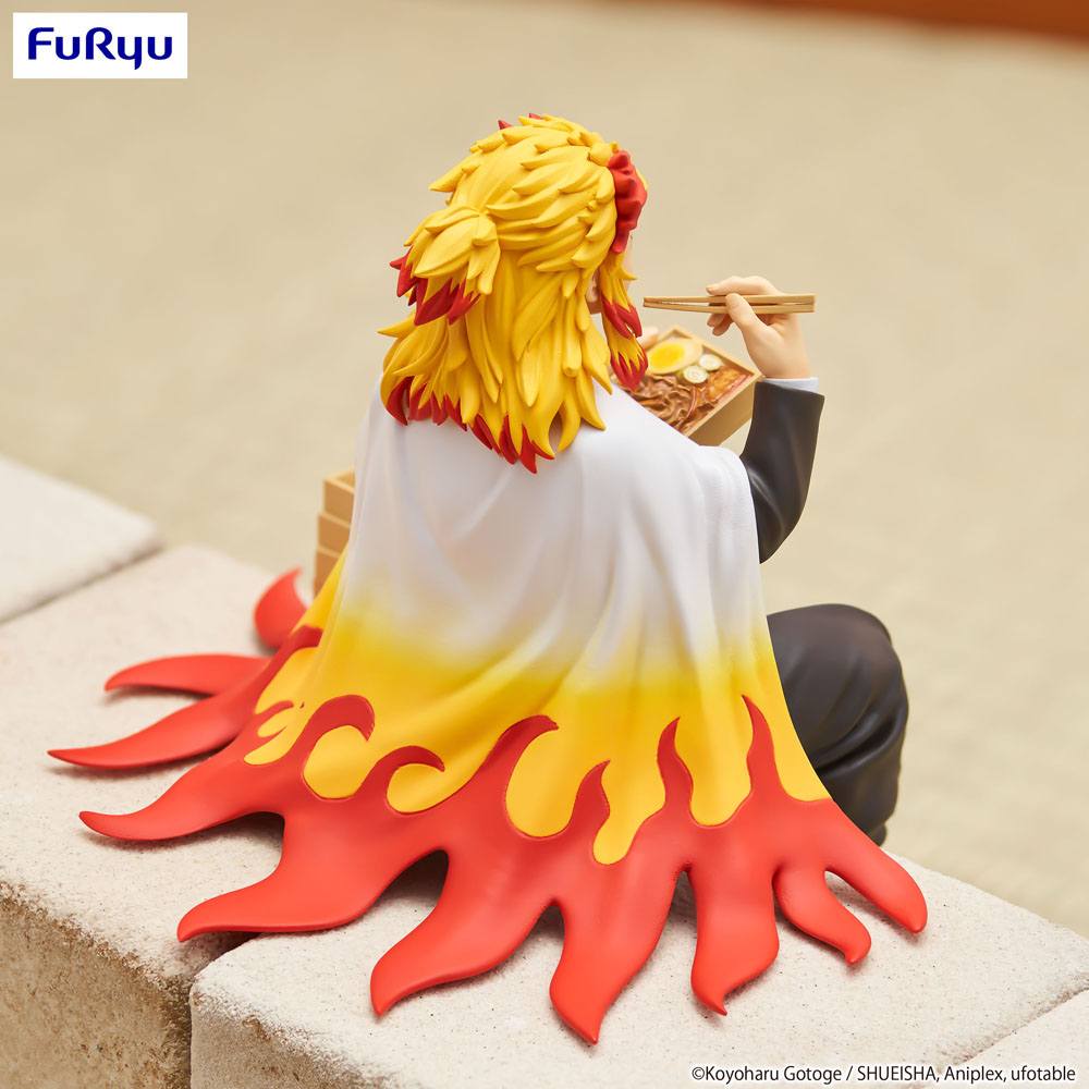 Demon Slayer: Kimetsu no Yaiba Noodle Stopper PVC Statue Rengoku Kyojuro 14 cm Image 10