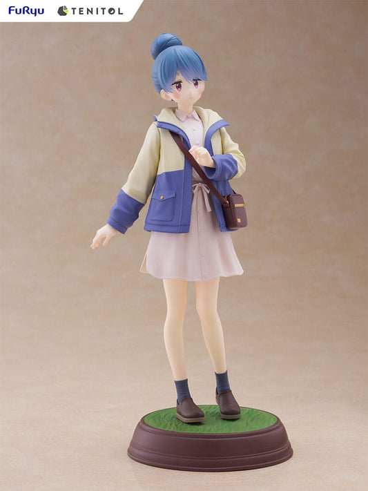 Laid-Back Camp Tenitol PVC Statue Rin Shima 23 cm Image 2