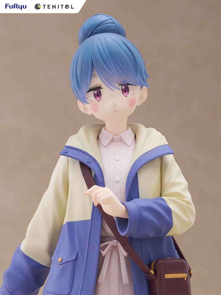 Laid-Back Camp Tenitol PVC Statue Rin Shima 23 cm Image 3