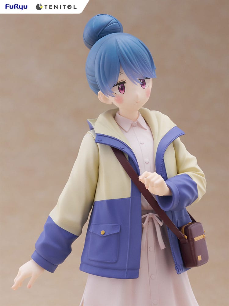 Laid-Back Camp Tenitol PVC Statue Rin Shima 23 cm Image 4