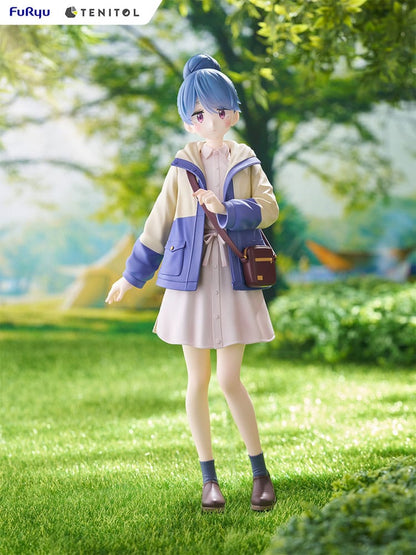 Laid-Back Camp Tenitol PVC Statue Rin Shima 23 cm Image 5