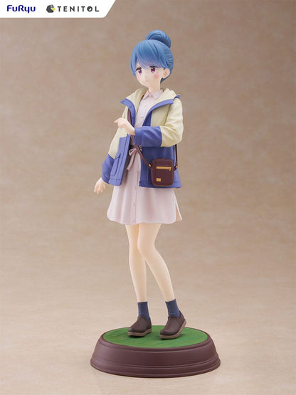 Laid-Back Camp Tenitol PVC Statue Rin Shima 23 cm Image 11