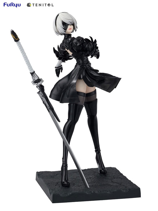 NieR:Automata Tenitol PVC Statue 2B Ver1.1a 22 cm Image 1