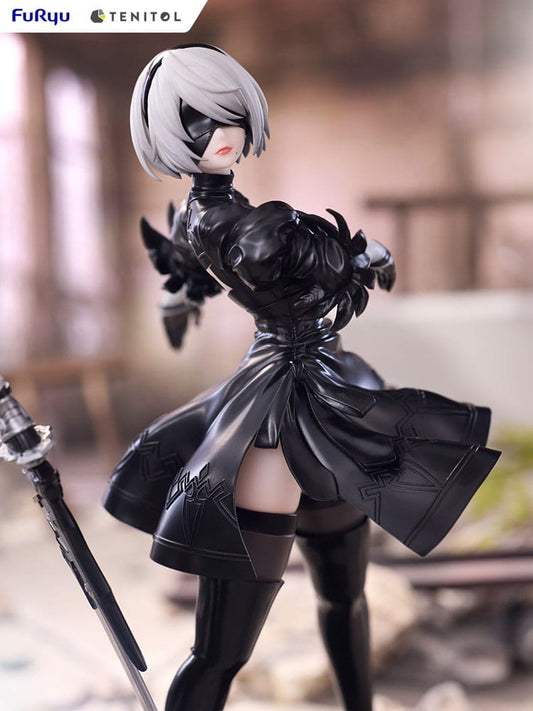 NieR:Automata Tenitol PVC Statue 2B Ver1.1a 22 cm Image 2