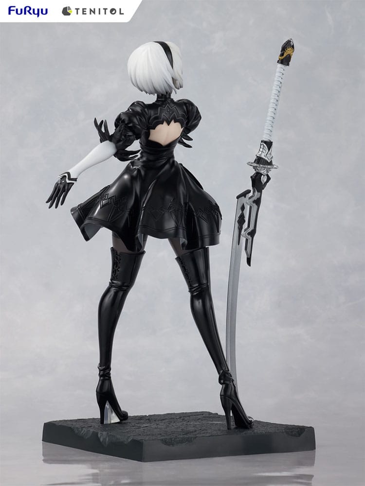 NieR:Automata Tenitol PVC Statue 2B Ver1.1a 22 cm Image 4