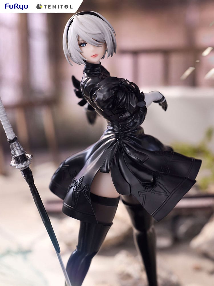 NieR:Automata Tenitol PVC Statue 2B Ver1.1a 22 cm Image 11