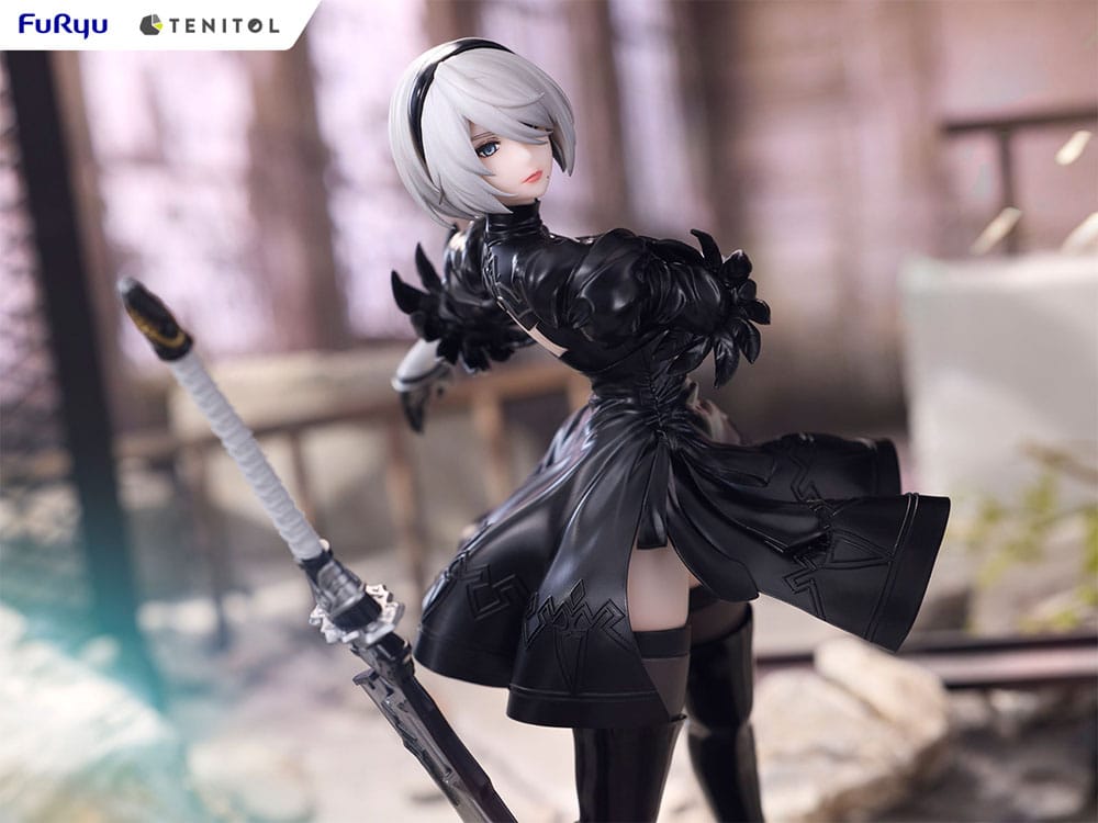NieR:Automata Tenitol PVC Statue 2B Ver1.1a 22 cm Image 12
