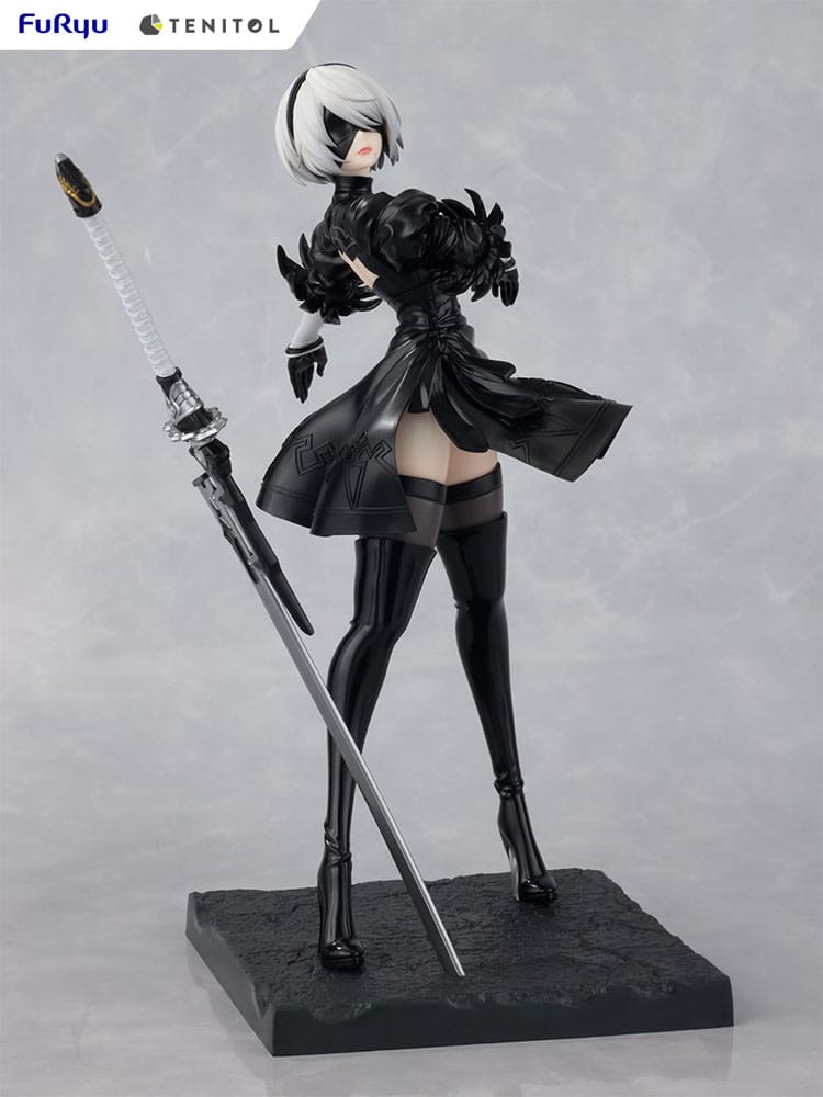 NieR:Automata Tenitol PVC Statue 2B Ver1.1a 22 cm Image 13
