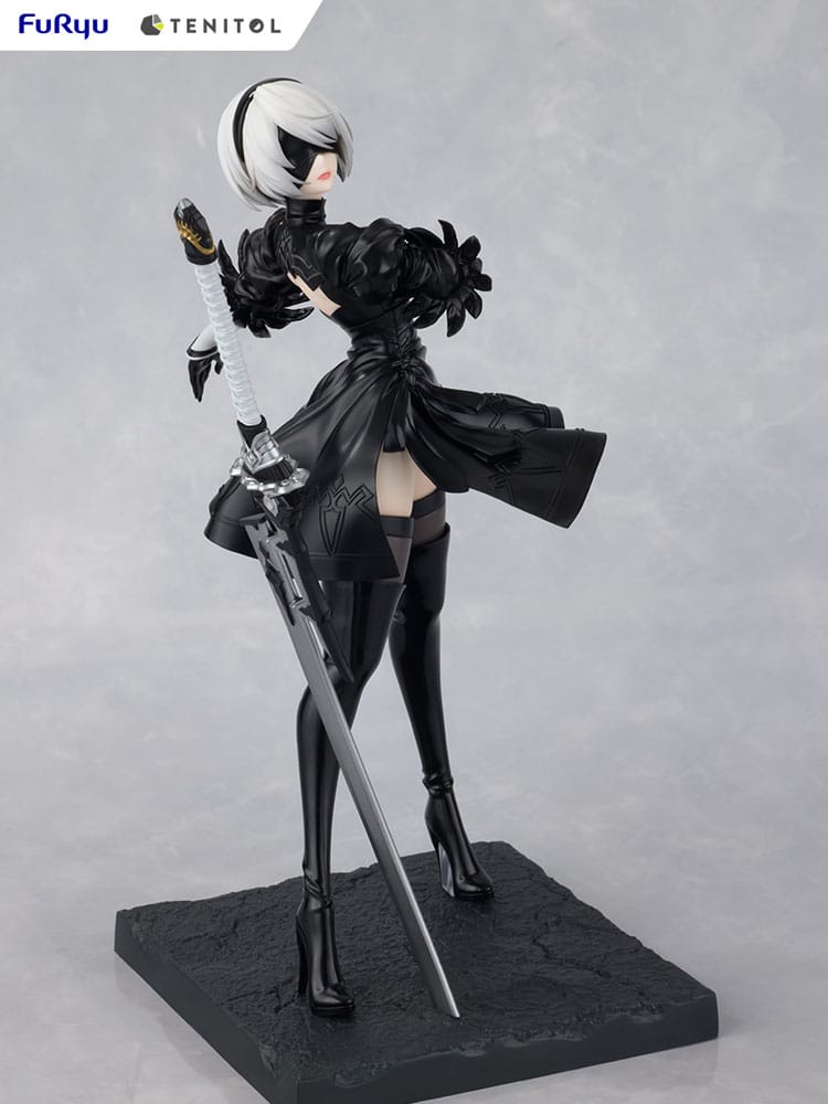 NieR:Automata Tenitol PVC Statue 2B Ver1.1a 22 cm Image 14