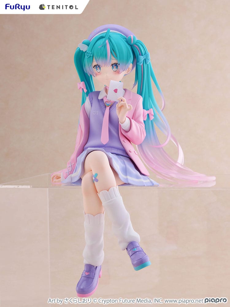Hatsune Miku Tenitol Noodle Stopper PVC Statue Love Blazer 32 cm Image 4