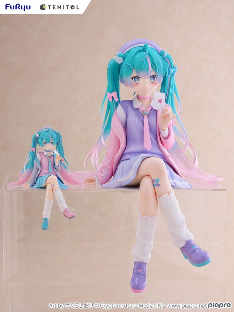 Hatsune Miku Tenitol Noodle Stopper PVC Statue Love Blazer 32 cm Image 6