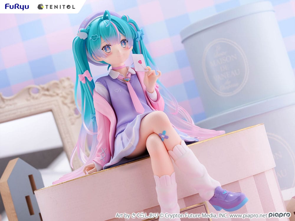 Hatsune Miku Tenitol Noodle Stopper PVC Statue Love Blazer 32 cm Image 11