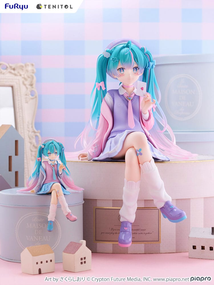 Hatsune Miku Tenitol Noodle Stopper PVC Statue Love Blazer 32 cm Image 12