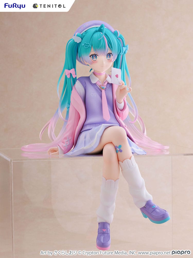 Hatsune Miku Tenitol Noodle Stopper PVC Statue Love Blazer 32 cm Image 13