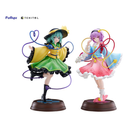 Touhou Project Tenitol PVC Statue Koishi Komeiji & Satori Komeiji 22 cm Image 1