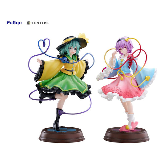 Touhou Project Tenitol PVC Statue Koishi Komeiji & Satori Komeiji 22 cm Image 1