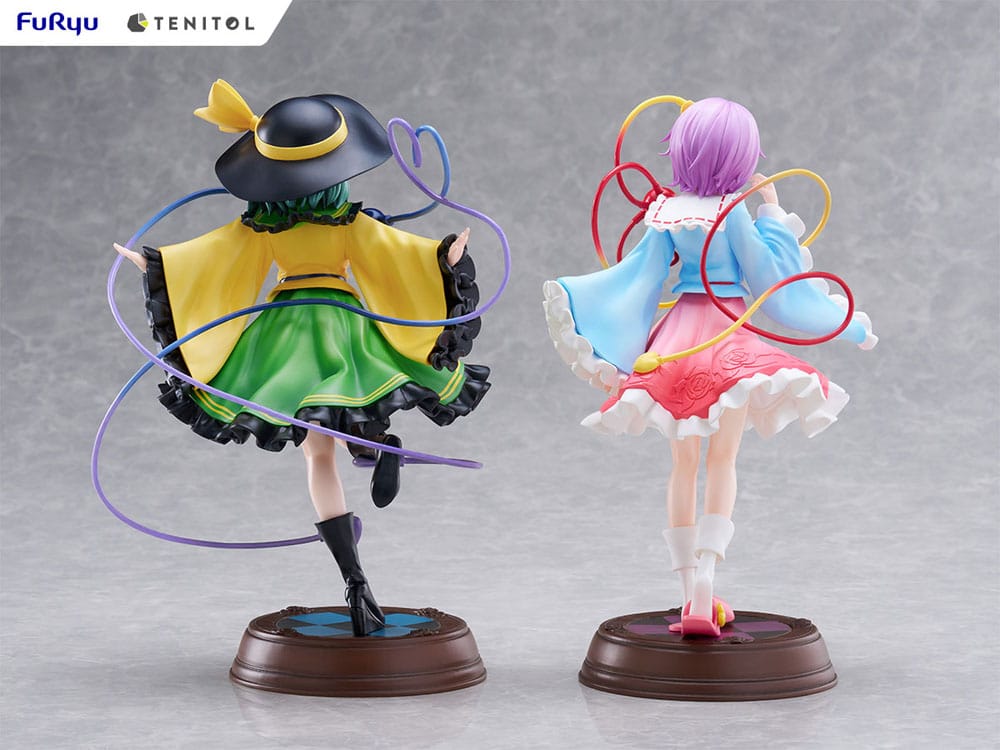 Touhou Project Tenitol PVC Statue Koishi Komeiji & Satori Komeiji 22 cm Image 5