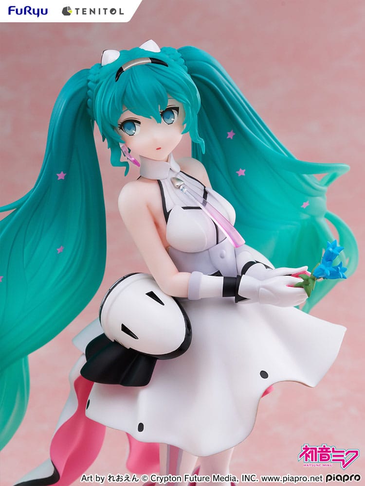 Hatsune Miku Tenitol PVC Statue Hatsune Miku Galaxy Live Ver. 21 cm Image 3