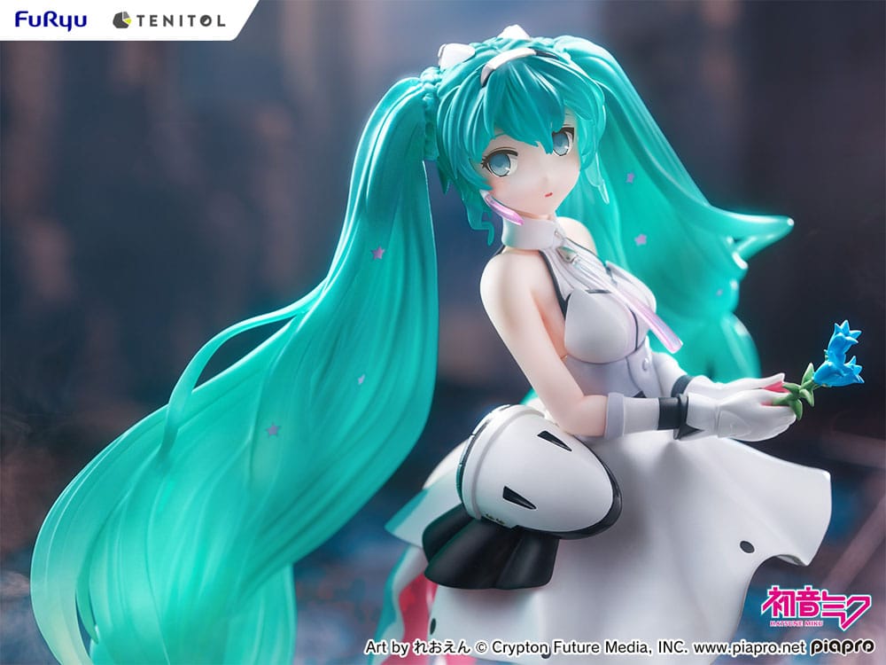 Hatsune Miku Tenitol PVC Statue Hatsune Miku Galaxy Live Ver. 21 cm Image 8