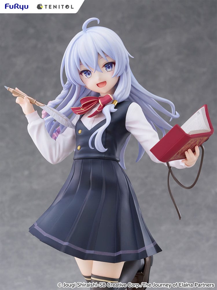 Wandering Witch: The Journey of Elaina Tenitol Tall PVC Statue Elaina School Uniform Ver. 29 cm Image 4