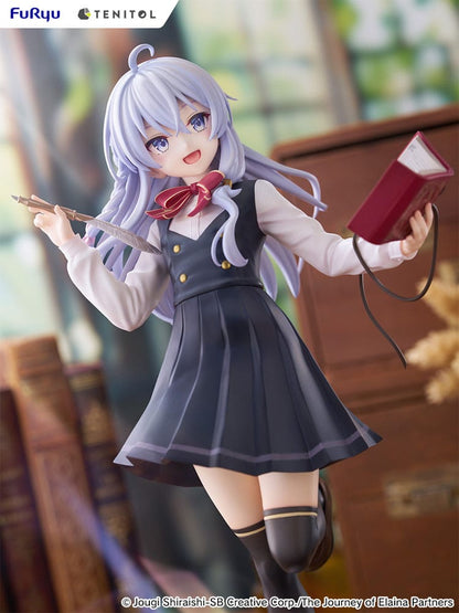 Wandering Witch: The Journey of Elaina Tenitol Tall PVC Statue Elaina School Uniform Ver. 29 cm Image 7