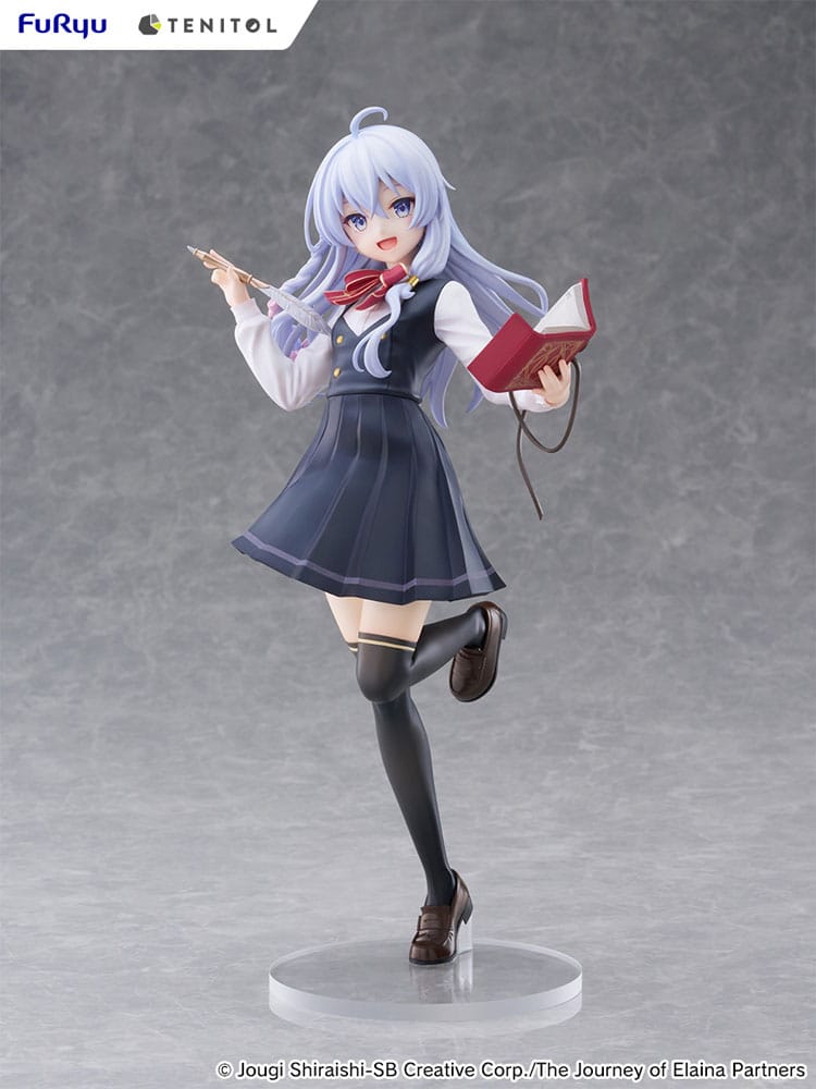Wandering Witch: The Journey of Elaina Tenitol Tall PVC Statue Elaina School Uniform Ver. 29 cm Image 10