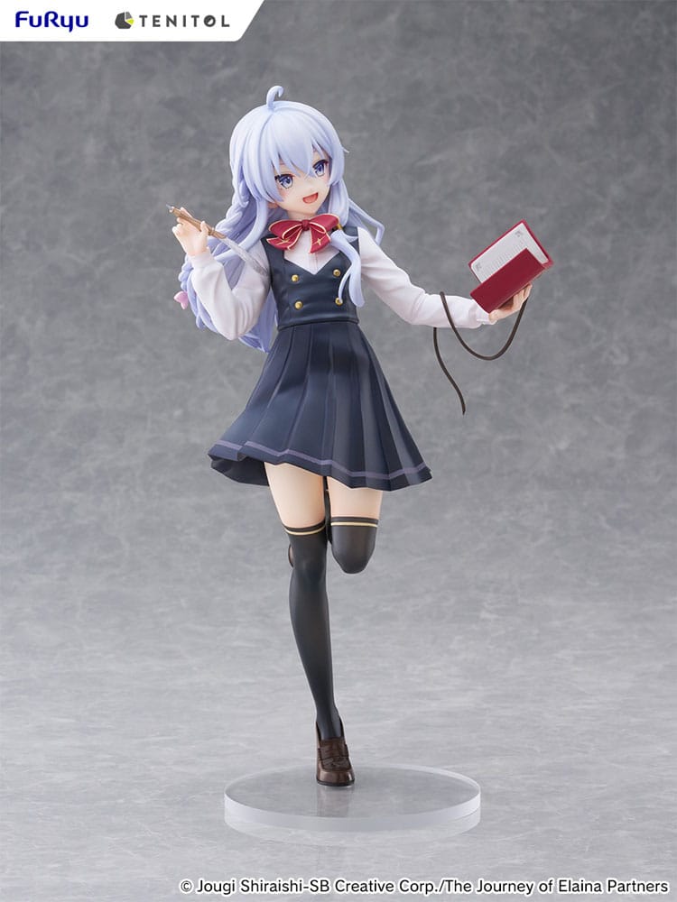Wandering Witch: The Journey of Elaina Tenitol Tall PVC Statue Elaina School Uniform Ver. 29 cm Image 12