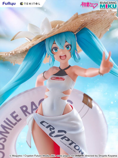 Hatsune Miku GT Project Tenitol PVC Statue Racing Miku 2024: Tropical Ver. 21 cm Image 6