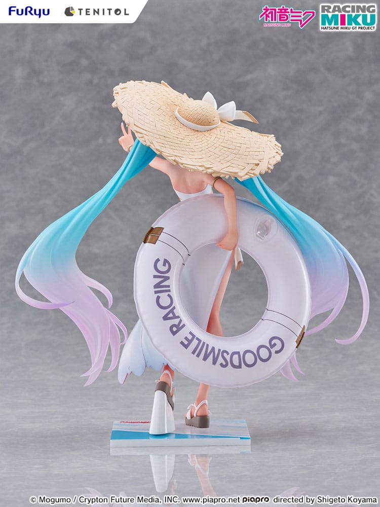 Hatsune Miku GT Project Tenitol PVC Statue Racing Miku 2024: Tropical Ver. 21 cm Image 12