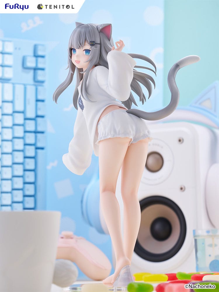 VTuber Tenitol Tall PVC Statue Nachoneko 30 cm Image 5