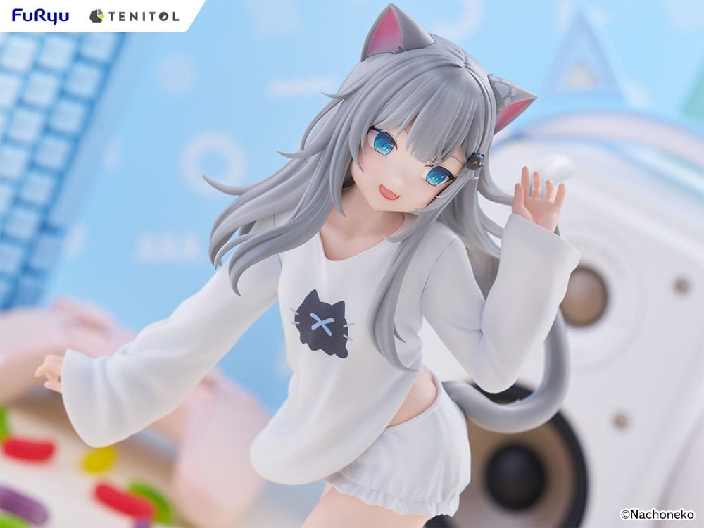 VTuber Tenitol Tall PVC Statue Nachoneko 30 cm Image 7