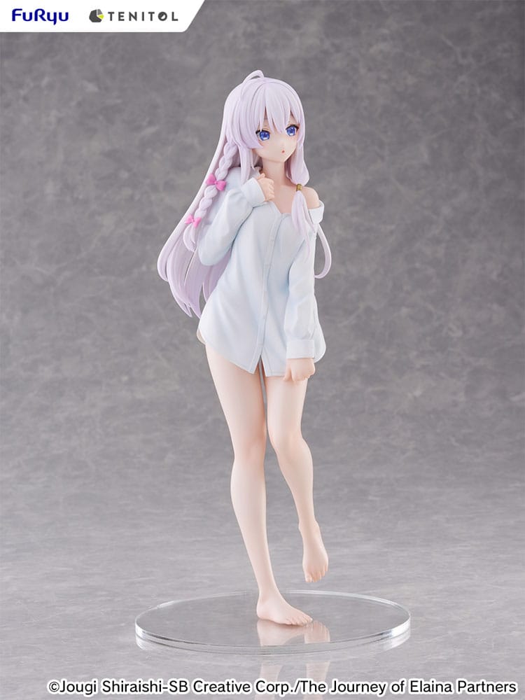 Wandering Witch: The Journey of Elaina Tenitol Tall PVC Statue Elania Shirt Ver. 30 cm Image 4
