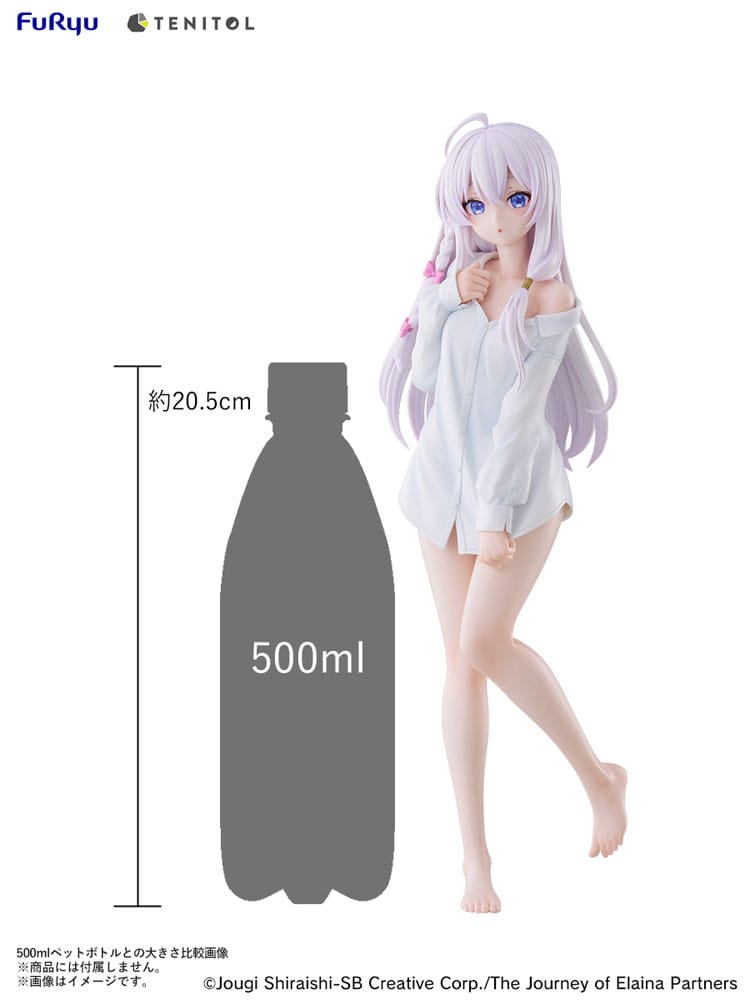 Wandering Witch: The Journey of Elaina Tenitol Tall PVC Statue Elania Shirt Ver. 30 cm Image 7