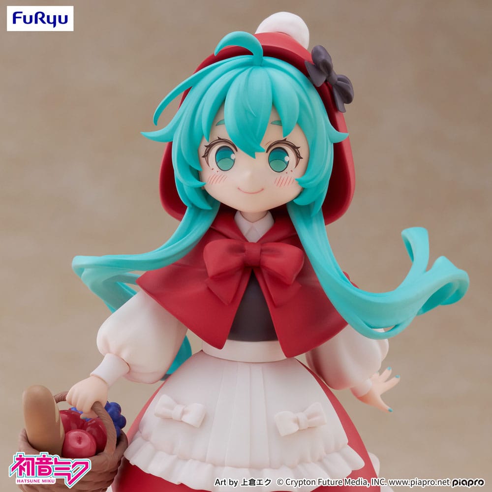 Hatsune Miku Desktop Fairy PVC Statue Hatsune Miku Little red riding hood Ver. 16 cm Image 5