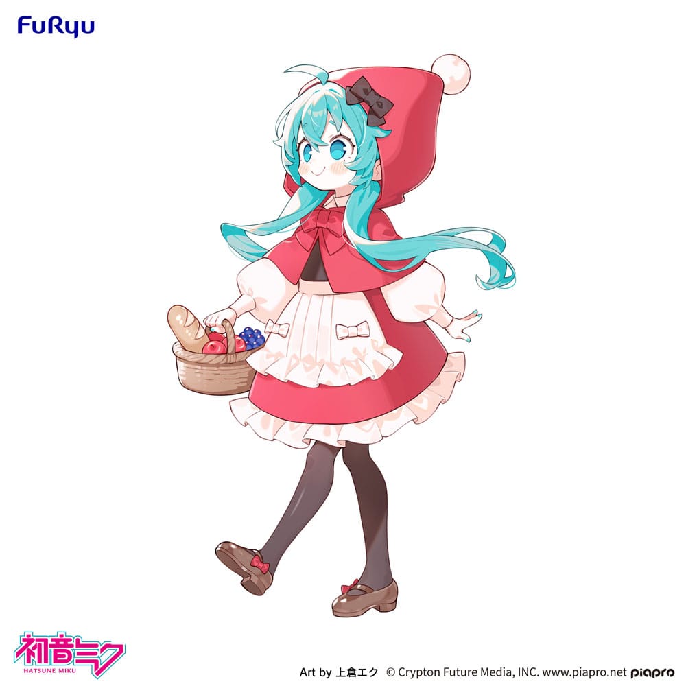 Hatsune Miku Desktop Fairy PVC Statue Hatsune Miku Little red riding hood Ver. 16 cm Image 6