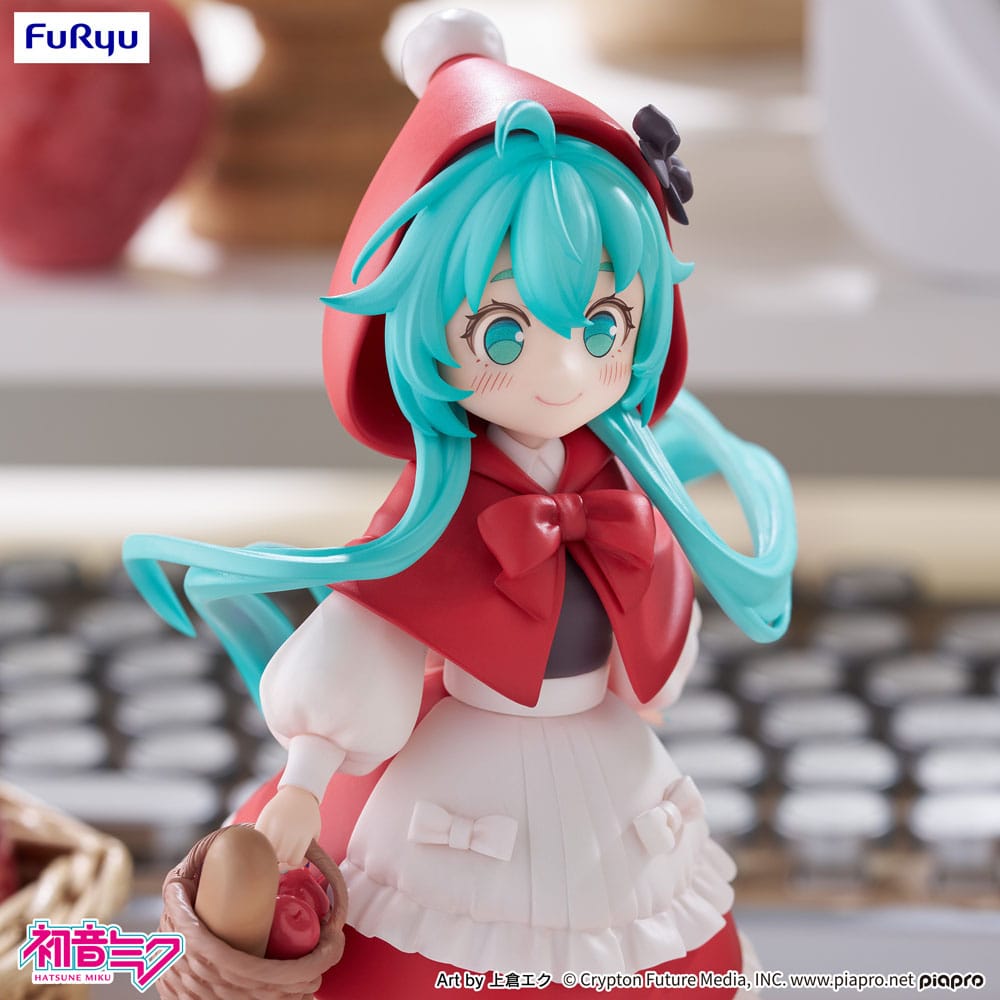 Hatsune Miku Desktop Fairy PVC Statue Hatsune Miku Little red riding hood Ver. 16 cm Image 8