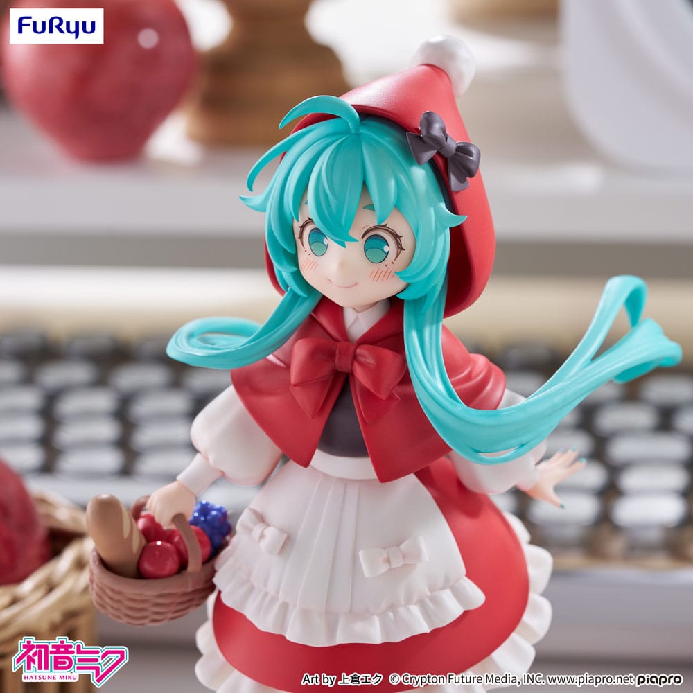 Hatsune Miku Desktop Fairy PVC Statue Hatsune Miku Little red riding hood Ver. 16 cm Image 11