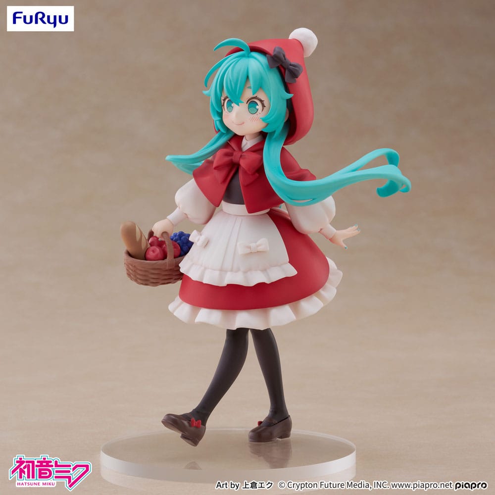 Hatsune Miku Desktop Fairy PVC Statue Hatsune Miku Little red riding hood Ver. 16 cm Image 12
