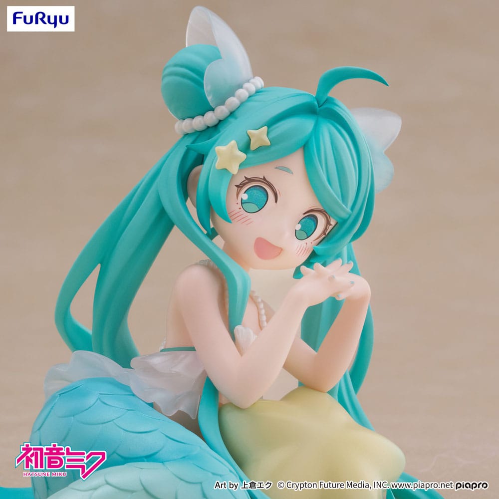 Hatsune Miku Desktop Fairy PVC Statue Hatsune Miku Mermaid princess Ver. 9 cm Image 4