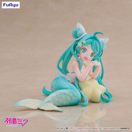 Hatsune Miku Desktop Fairy PVC Statue Hatsune Miku Mermaid princess Ver. 9 cm Image 1