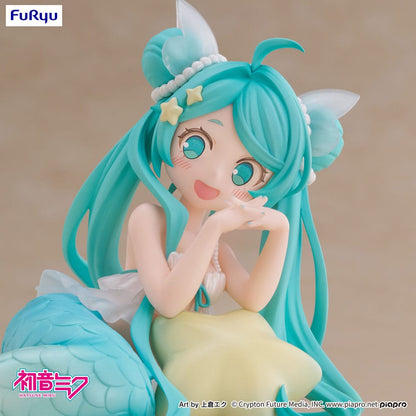 Hatsune Miku Desktop Fairy PVC Statue Hatsune Miku Mermaid princess Ver. 9 cm Image 5