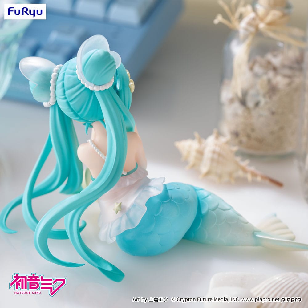 Hatsune Miku Desktop Fairy PVC Statue Hatsune Miku Mermaid princess Ver. 9 cm Image 11