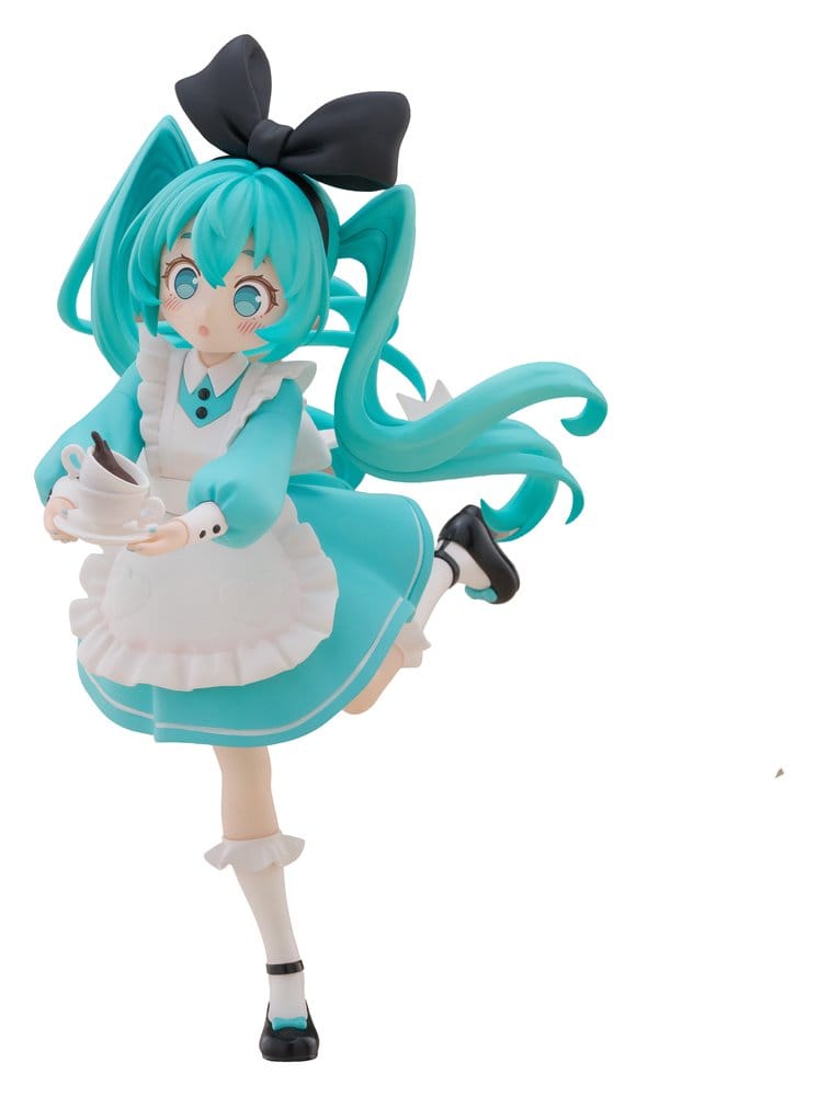 Hatsune Miku Desktop Fairy PVC Statue Hatsune Miku Wonderland Ver. 16 cm Image 1
