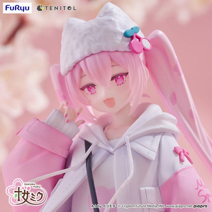 Hatsune Miku Tenitol PVC Statue Sakura Miku Cool style [petit] 19 cm Image 7
