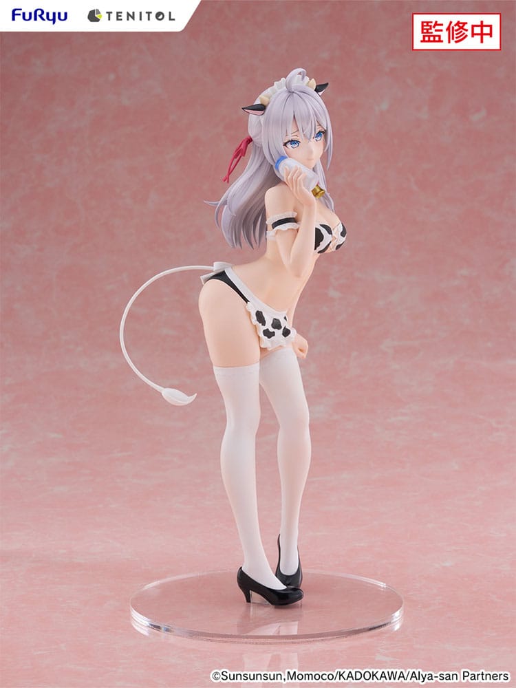 Alya Sometimes Hides Her Feelings in Russian Tenitol Tall PVC Statue Alya Cow Costume Ver. 29 cm Image 3